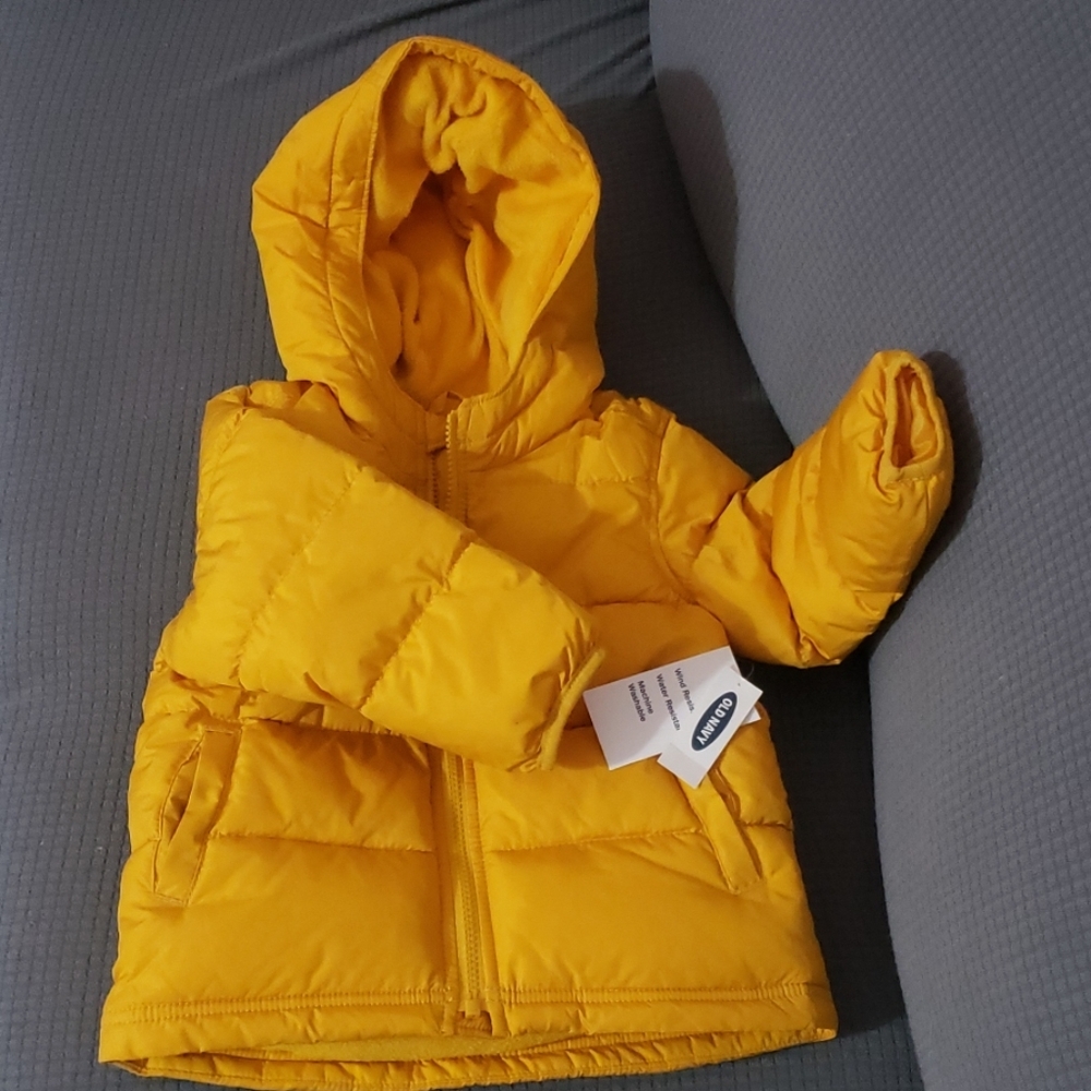 NWT OLD NAVY Frost-Free Hooded Puffer Jacket for T